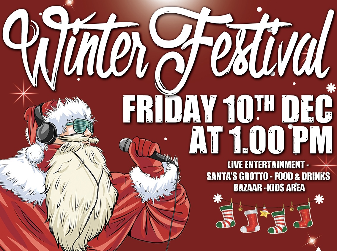 Winter Festival Event<br>Friday 10th December, 2021